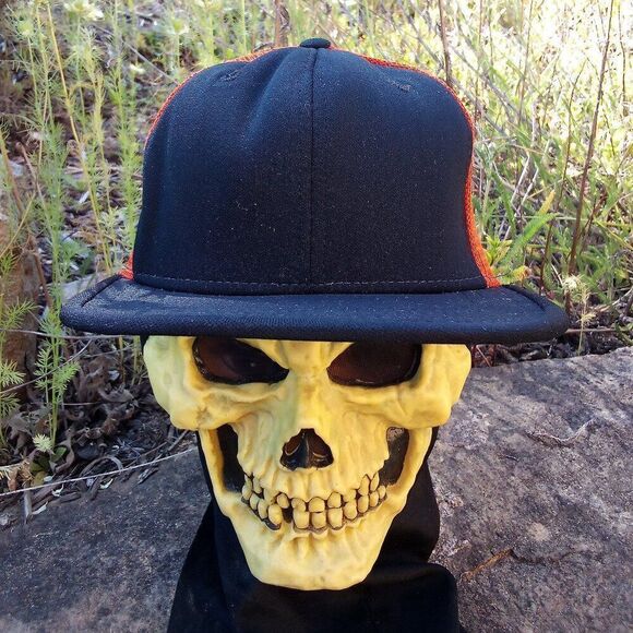 Deadstock Vintage Blank Two Tone Snap Trucker Hat - Picture 1 of 6